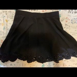 Black skirt